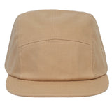 Top Headwear 5 Panel Hat For Men - Classic Canvas  Camper Cap