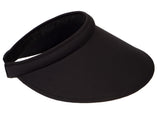 Top Headwear Women's Wide Brim Visor - Sports 5 Inch Wide Clip On Cap