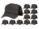 Top Headwear 12 Pack Trucker Hat Bulk - Dozen Plain Blank Hats