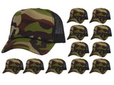 Top Headwear 12 Pack Trucker Hat Bulk - Dozen Plain Blank Hats