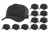 Top Headwear 12 Pack Trucker Hat Bulk - Dozen Plain Blank Hats