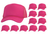 Top Headwear 12 Pack Trucker Hat Bulk - Dozen Plain Blank Hats