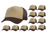 Top Headwear 12 Pack Trucker Hat Bulk - Dozen Plain Blank Hats