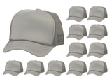 Top Headwear 12 Pack Trucker Hat Bulk - Dozen Plain Blank Hats