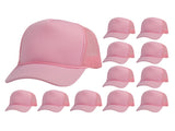 Top Headwear 12 Pack Trucker Hat Bulk - Dozen Plain Blank Hats