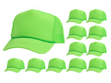 Top Headwear 12 Pack Trucker Hat Bulk - Dozen Plain Blank Hats