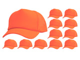 Top Headwear 12 Pack Trucker Hat Bulk - Dozen Plain Blank Hats