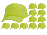 Top Headwear 12 Pack Trucker Hat Bulk - Dozen Plain Blank Hats