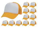 Top Headwear 12 Pack Trucker Hat Bulk - Dozen Plain Blank Hats