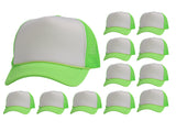 Top Headwear 12 Pack Trucker Hat Bulk - Dozen Plain Blank Hats