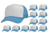 Top Headwear 12 Pack Trucker Hat Bulk - Dozen Plain Blank Hats