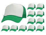 Top Headwear 12 Pack Trucker Hat Bulk - Dozen Plain Blank Hats