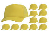 Top Headwear 12 Pack Trucker Hat Bulk - Dozen Plain Blank Hats