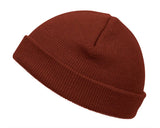 Top Headwear Cuffless Beanie For Men Women, Unisex Short Beanies Skull Cap