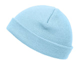 Top Headwear Cuffless Beanie For Men Women, Unisex Short Beanies Skull Cap