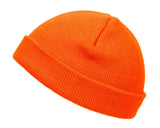 Top Headwear Cuffless Beanie For Men Women, Unisex Short Beanies Skull Cap