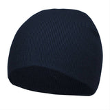 Top Headwear Cuffless Beanie For Men Women, Unisex Short Beanies Skull Cap