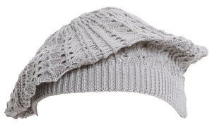 Winter Knitted Beret Beanie